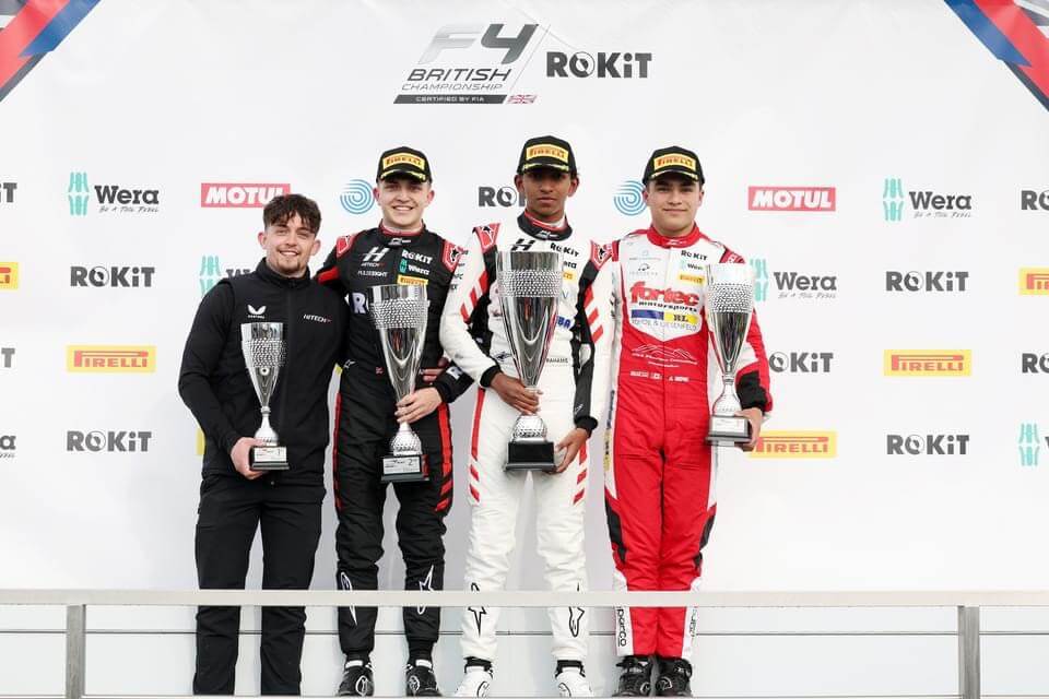 Alex with his competitors Friend