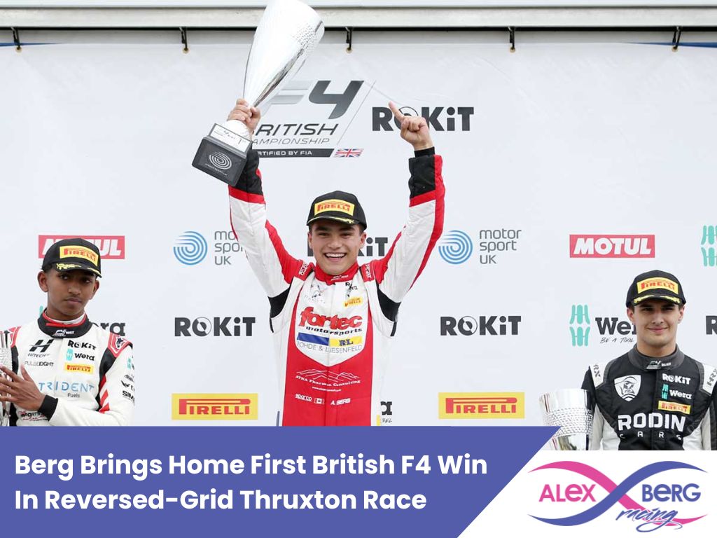 Alex Berg ROKiT British F4 Championship